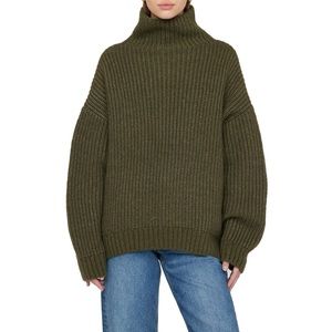 Anine Bing Sydney Oversize Funnel Neck Sweater